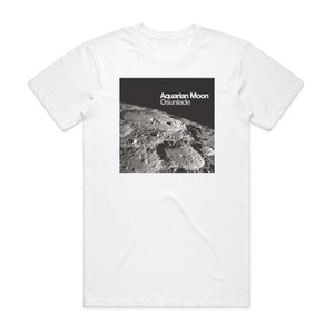 Osunlade Aquarian Moon Album Cover T-Shirt White Osunlade Aquarian Moon Album Cover T-Shirt White