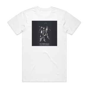 October Falls A Fall Of An Epoch Album Cover T-Shirt White October Falls A Fall Of An Epoch Album Cover T-Shirt White