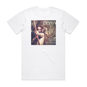 Omnia Earth Warrior Album Cover T-Shirt White Omnia Earth Warrior Album Cover T-Shirt White