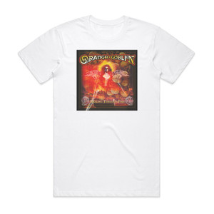 Orange Goblin Healing Through Fire Album Cover T-Shirt White Orange Goblin Healing Through Fire Album Cover T-Shirt White