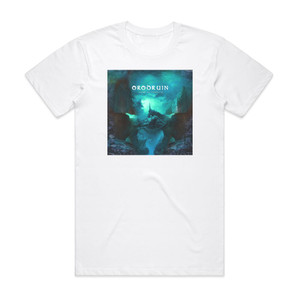 Orodruin Ruins Of Eternity Album Cover T-Shirt White Orodruin Ruins Of Eternity Album Cover T-Shirt White