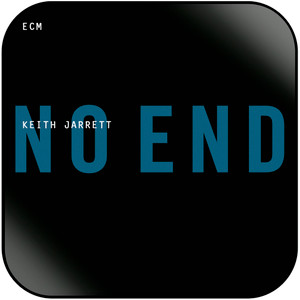 Keith Jarrett No End Album Cover Sticker Keith Jarrett No End Album Cover Sticker