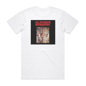 Of Feather and Bone Pious Abnormality Album Cover T-Shirt White Of Feather and Bone Pious Abnormality Album Cover T-Shirt White
