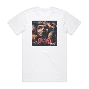 Oceano Incisions Album Cover T-Shirt White Oceano Incisions Album Cover T-Shirt White