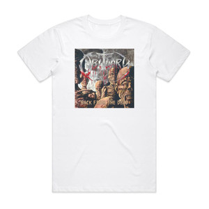 Obituary Back From The Dead Album Cover T-Shirt White Obituary Back From The Dead Album Cover T-Shirt White