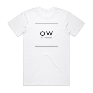 Oh Wonder Oh Wonder Album Cover T-Shirt White Oh Wonder Oh Wonder Album Cover T-Shirt White