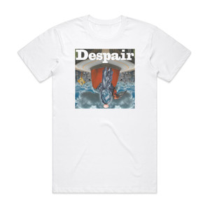 Omar Rodriguez-Lopez Despair Album Cover T-Shirt White Omar Rodriguez-Lopez Despair Album Cover T-Shirt White