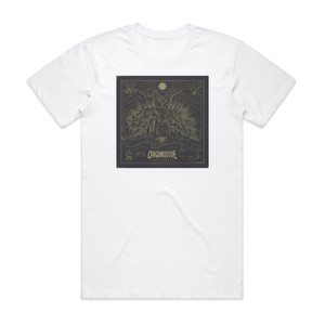 Organosyde Kvlt Of The Ziox Album Cover T-Shirt White Organosyde Kvlt Of The Ziox Album Cover T-Shirt White