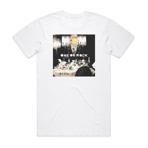 ONE OK ROCK Empty 1 Album Cover T-Shirt White