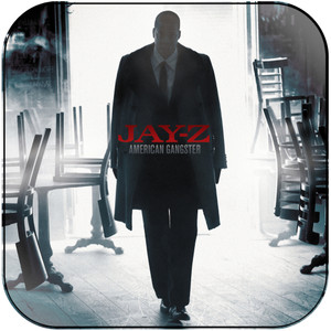 Jay-Z American Gangster Album Cover Sticker Jay-Z American Gangster Album Cover Sticker