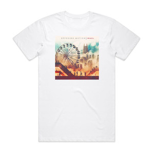 Opposing Motion Inertia Album Cover T-Shirt White Opposing Motion Inertia Album Cover T-Shirt White