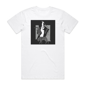 Old Wolf Faustian Mass Album Cover T-Shirt White Old Wolf Faustian Mass Album Cover T-Shirt White