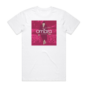 Omara Portuondo Flor De Amor Album Cover T-Shirt White Omara Portuondo Flor De Amor Album Cover T-Shirt White