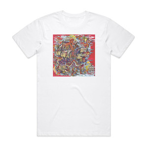 of Montreal False Priest Album Cover T-Shirt White of Montreal False Priest Album Cover T-Shirt White