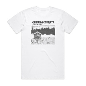 Okkultokrati Ingen Veit Alt Album Cover T-Shirt White Okkultokrati Ingen Veit Alt Album Cover T-Shirt White