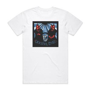 Okkervil River I Am Very Far Album Cover T-Shirt White Okkervil River I Am Very Far Album Cover T-Shirt White