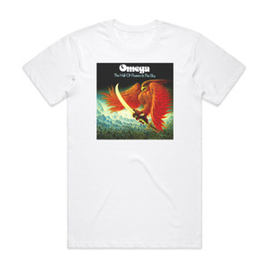 Omega The Hall Of Floaters In The Sky Album Cover T-Shirt White Omega The Hall Of Floaters In The Sky Album Cover T-Shirt White