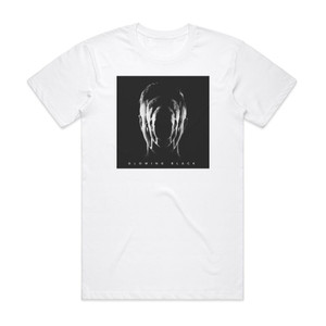 Ocean Jet Glowing Black Album Cover T-Shirt White Ocean Jet Glowing Black Album Cover T-Shirt White