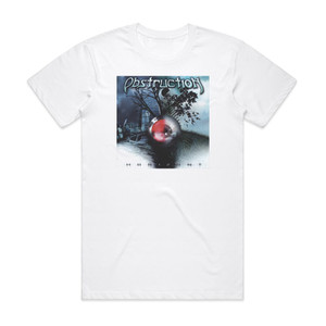 Obstruction Horizont Album Cover T-Shirt White Obstruction Horizont Album Cover T-Shirt White