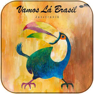 Jazztronik Vamos La Brasil Album Cover Sticker