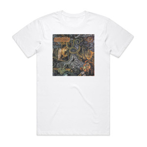 Opprobrium Serpent Temptation Album Cover T-Shirt White Opprobrium Serpent Temptation Album Cover T-Shirt White
