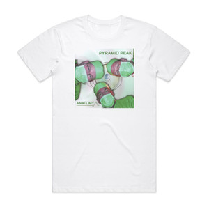 Pyramid Peak Anatomy Album Cover T-Shirt White Pyramid Peak Anatomy Album Cover T-Shirt White