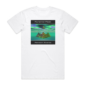 Pyramid Peak Random Events Album Cover T-Shirt White Pyramid Peak Random Events Album Cover T-Shirt White