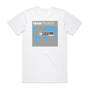 Paul van Dyk Global Album Cover T-Shirt White