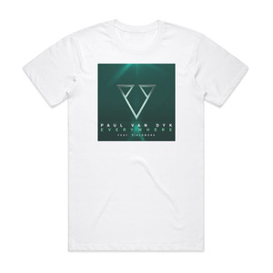 Paul van Dyk Everywhere Album Cover T-Shirt White
