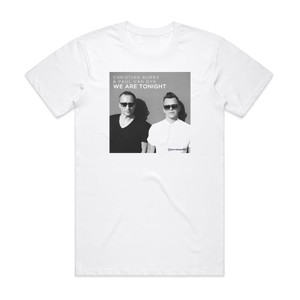 Paul van Dyk We Are Tonight Album Cover T-Shirt White
