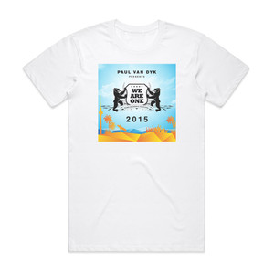 Paul van Dyk We Are One 2015 Album Cover T-Shirt White