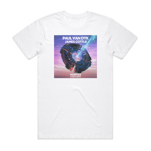 Paul van Dyk Vortex Jardin Remix Album Cover T-Shirt White