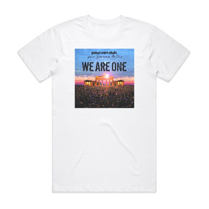 Paul van Dyk We Are One Album Cover T-Shirt White