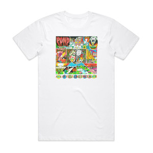 Pond Man It Feels Like Space Again Album Cover T-Shirt White Pond Man It Feels Like Space Again Album Cover T-Shirt White