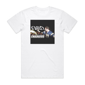 POD The San Diego Chargers Anthem Album Cover T-Shirt White