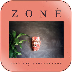 JEFF the Brotherhood Zone Album Cover Sticker JEFF the Brotherhood Zone Album Cover Sticker