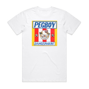 Pegboy Pegboy Kepone Album Cover T-Shirt White Pegboy Pegboy Kepone Album Cover T-Shirt White
