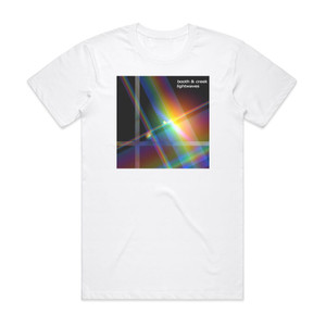 Phil Booth Lightwaves Album Cover T-Shirt White Phil Booth Lightwaves Album Cover T-Shirt White