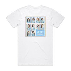 PASSPO Check In Album Cover T-Shirt White PASSPO Check In Album Cover T-Shirt White