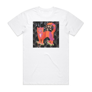 Pussy Pussy Plays Album Cover T-Shirt White Pussy Pussy Plays Album Cover T-Shirt White