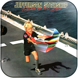 Jefferson Starship Freedom At Point Zero Album Cover Sticker Jefferson Starship Freedom At Point Zero Album Cover Sticker
