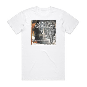 Pain of Salvation The Painful Chronicles Album Cover T-Shirt White Pain of Salvation The Painful Chronicles Album Cover T-Shirt White