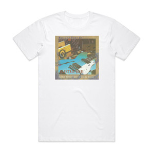 Phil Keaggy Music To Paint By Electric Blue Album Cover T-Shirt White Phil Keaggy Music To Paint By Electric Blue Album Cover T-Shirt White