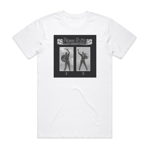 Poison Ruin St Lp Album Cover T-Shirt White Poison Ruin St Lp Album Cover T-Shirt White