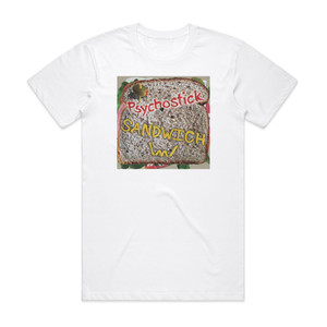 Psychostick Sandwich Album Cover T-Shirt White Psychostick Sandwich Album Cover T-Shirt White