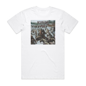 Pestilent Age Novgorod Album Cover T-Shirt White Pestilent Age Novgorod Album Cover T-Shirt White