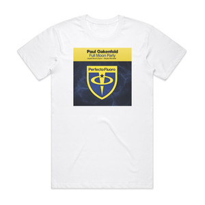 Paul Oakenfold Full Moon Party Album Cover T-Shirt White