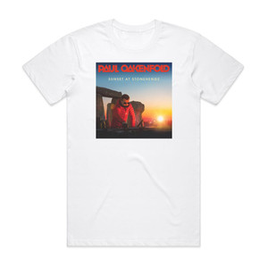Paul Oakenfold Sunset At Stonehenge Album Cover T-Shirt White