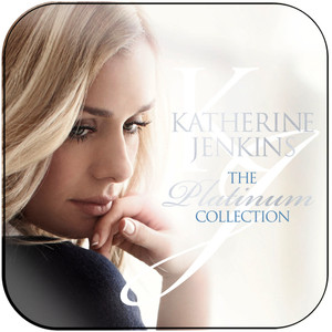 Katherine Jenkins The Platinum Collection Album Cover Sticker Katherine Jenkins The Platinum Collection Album Cover Sticker