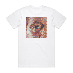 Paul Simon Stranger To Stranger Album Cover T-Shirt White